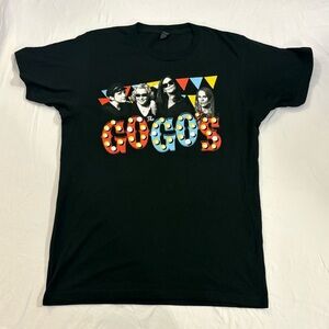 Tultex The Go Go's Gone 2016 Tour Men’s M Medium Band Tee Concert Tee T-Shirt